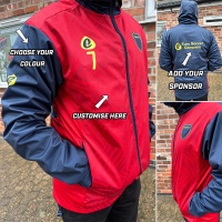 Bespoke Sublimation Waterproof Dobby Rain Jacket (Custom to your club)